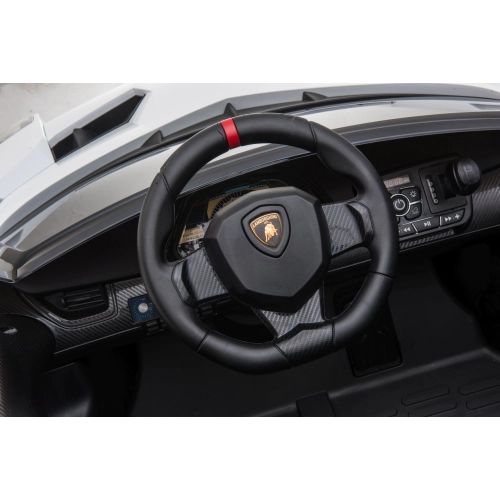 Auto na akumulator dla dzieci Lamborghini Veneno Biały XMX-615